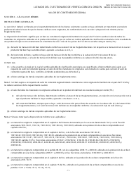 Formulario B229S Tratado De Libre Comercio De America Del Norte (Tlcan) Cuestionario De Verificacon Del Origen Valor De Contenido Regional - Metodo De Valor De Transaccion - Canada (Spanish), Page 12