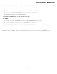 Formulario B228 S Tratado De Libre Comercio De America Del Norte (Tlcan) Cuestionario De Verificacion Del Origen - Valor De Contenido Regional Metodo De Costo Neto - Canada (Spanish), Page 14