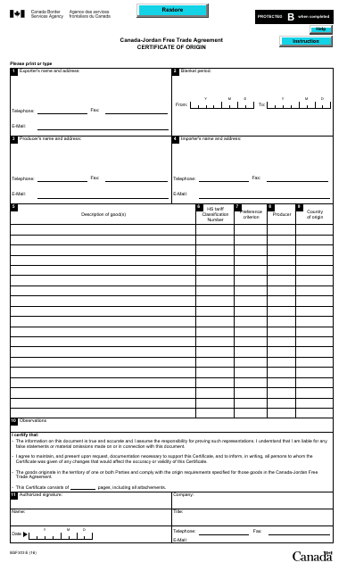 Form BSF303  Printable Pdf