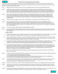 Form BSF459 Certificate of Origin - Canada-Colombia Free Trade Agreement - Canada, Page 2