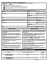 Form BSF613 Summary Reporting Program Application Form - Canada, Page 2