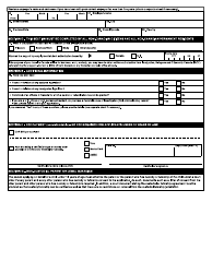 Form BSF814 Pilot Project for Travellers in Remote Areas - Quebec (Pptra-Q) Application Form - Canada, Page 2