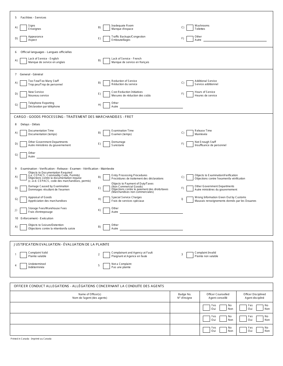 Form E95 - Fill Out, Sign Online and Download Printable PDF, Canada ...