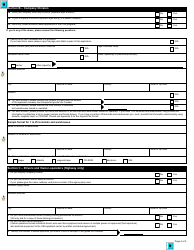 Form E647 Part 1 Customs Self Assessment Program - Carrier Application - Canada, Page 4