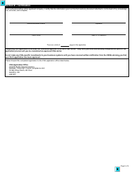 Form E647 Part 1 Customs Self Assessment Program - Carrier Application - Canada, Page 5