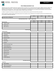 Form E400B Application for Licence to Operate a Customs Highway Sufferance Warehouse - Canada, Page 10