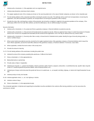 Form E400B Application for Licence to Operate a Customs Highway Sufferance Warehouse - Canada, Page 4