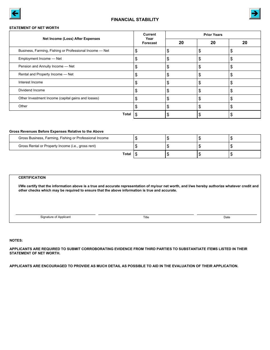Form E400B Application for Licence to Operate a Customs Highway Sufferance Warehouse - Canada, Page 7