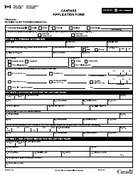 Form E672 Canpass Application Form - Canada