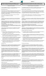 Form E668 Cross-border Currency or Monetary Instruments Report Made by Person in Charge of Conveyance - Canada (English/French), Page 2