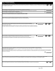 Form K90 Duties Relief Application - Canada (English/French), Page 4