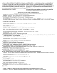 Form K32 Drawback Claim - Canada (English/French), Page 2