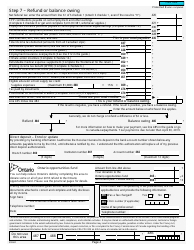 Form 5006-R Income Tax and Benefit Return - Canada, Page 4