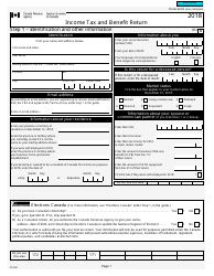 Form 5014-R Income Tax and Benefit Return - Canada