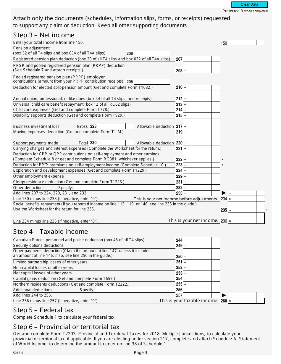 Form 5013-R - 2018 - Fill Out, Sign Online and Download Fillable PDF ...