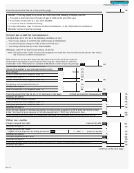 Form 5007-TC (MB479) Manitoba Credits - Canada, Page 3