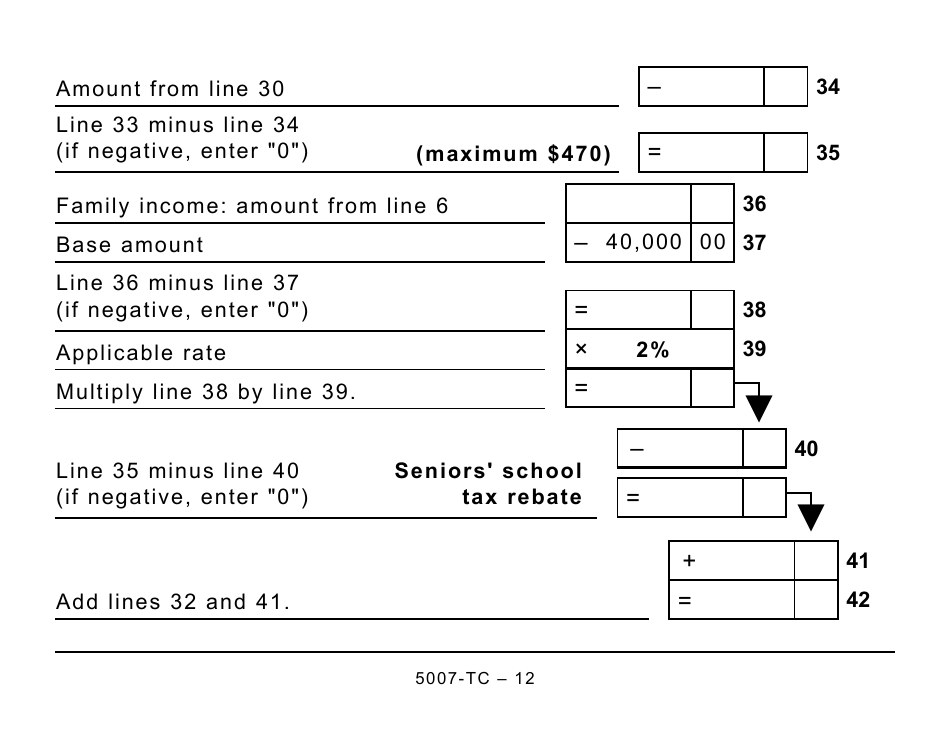 Form 5007-TC (MB479) Manitoba Credits (Large Print) - Canada, Page 12