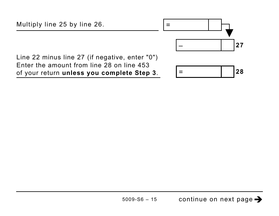 Form 5009-S6 Schedule 6 Working Income Tax Benefit (Large Print) - Canada, Page 15