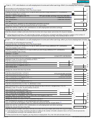 Form 5000-S8 Schedule 8 Canada Pension Plan Contributions and Overpayment - Canada, Page 3