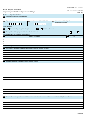 Form T661 Scientific Research and Experimental Development (Sr&amp;ed) Expenditures Claim - Canada, Page 2