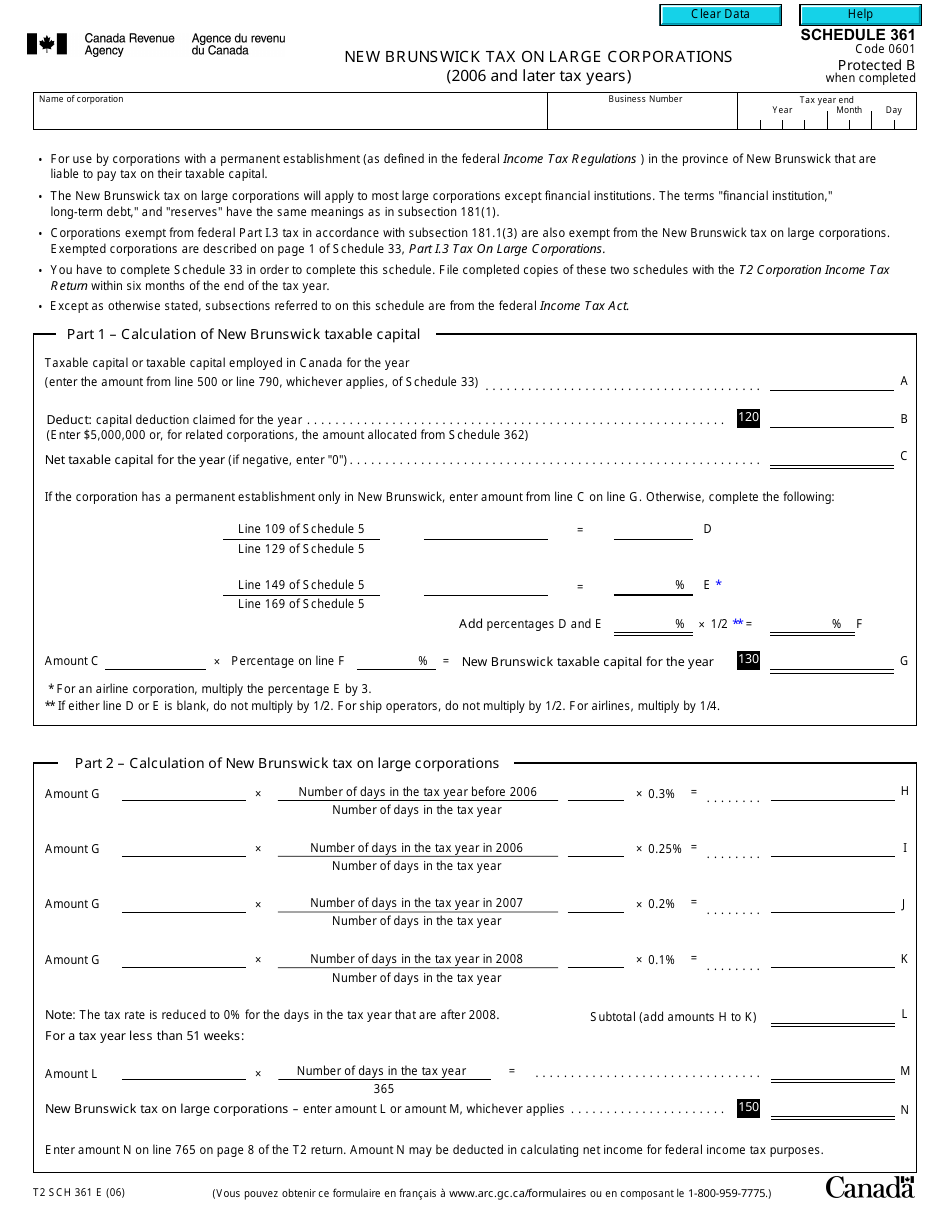 form-t2-schedule-361-download-fillable-pdf-or-fill-online-new-brunswick