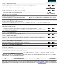 Form T244 Registered Pension Plan Annual Information Return - Canada, Page 3