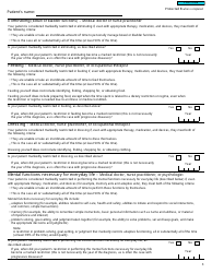 Form T2201 Disability Tax Credit Certificate - Canada, Page 3