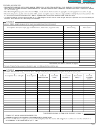 Form T2140 Part V Tax Return - Tax on Non-qualified Investments of a Registered Charity - Canada, Page 2