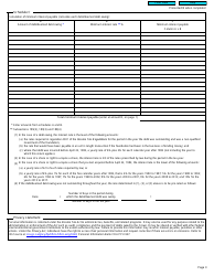Form T2140 Part V Tax Return - Tax on Non-qualified Investments of a Registered Charity - Canada, Page 3