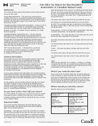 Form T1262 Part XIII.2 Tax Return for Non-resident&#039;s Investments in Canadian Mutual Funds - Canada, Page 3