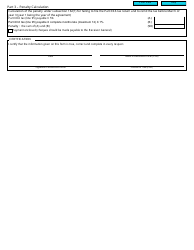 Form T101C Part XII. 6 Tax Return - Canada, Page 2