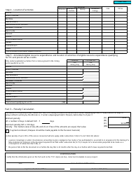 Form T101B Claim for Adjustments to Canadian Exploration Expenditures (Cees) and Canadian Development Expenditures (Cdes) Previously Renounced - Canada, Page 2