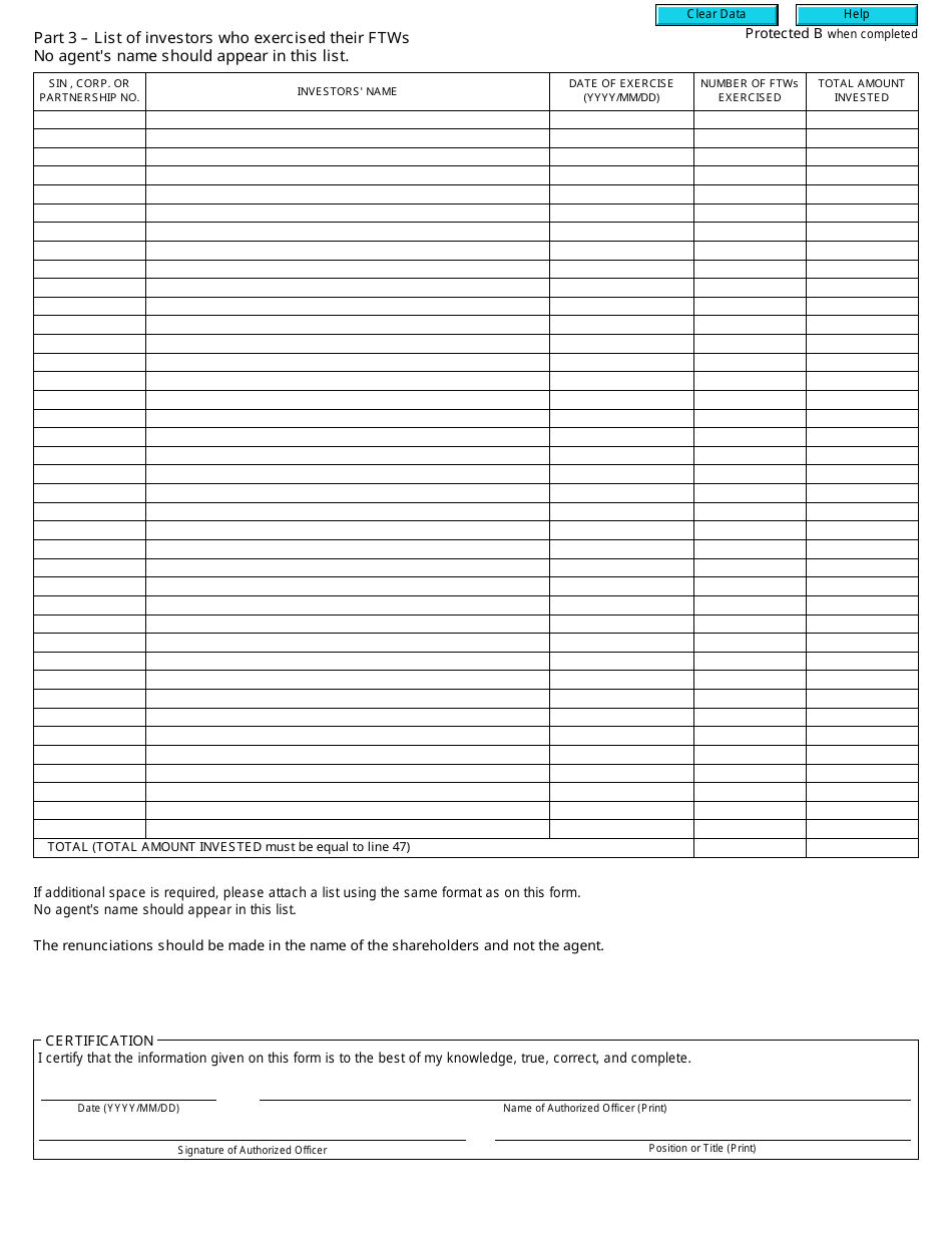 Form T100C - Fill Out, Sign Online and Download Fillable PDF, Canada ...