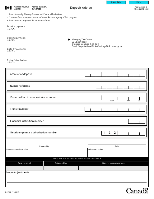 Form RC79  Printable Pdf