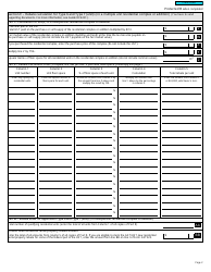 Form RC7524-ON Gst524 Ontario Rebate Schedule - Canada, Page 2