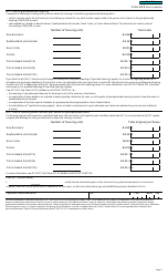 Form RC7294 Goods and Services Tax/Harmonized Sales Tax (Gst/Hst) and Quebec Sales Tax (Qst) Final Return for Selected Listed Financial Institutions - Canada, Page 4