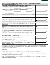 Form RC7190-NS Gst190 Nova Scotia Rebate Schedule - Canada, Page 2
