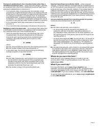 Form RC4612 Application to Not Be Considered a Selected Listed Financial Institution - Canada, Page 4