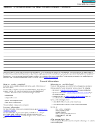 Form RC193 Service-Related Complaint - Canada, Page 2