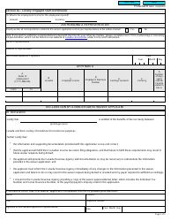 Form R102-R Regulation 102 Waiver Application - Canada, Page 5