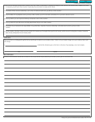 Form NR74 Determination of Residency Status (Entering Canada) - Canada, Page 4