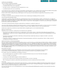 Form NR301 Declaration of Eligibility for Benefits (Reduced Tax) Under a Tax Treaty for a Non-resident Person - Canada, Page 3