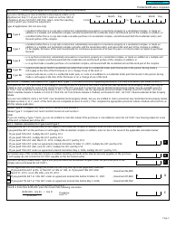 Form GST524 Gst/Hst New Residential Rental Property Rebate Application - Canada, Page 2