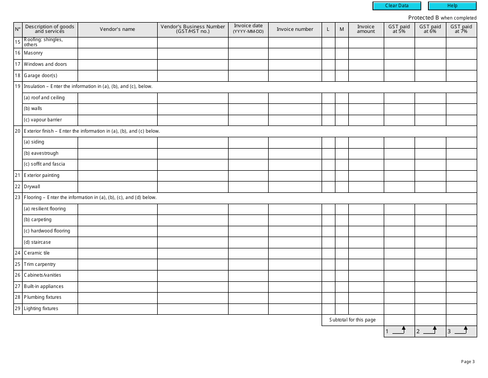Form GST191WS Fill Out, Sign Online and Download Fillable PDF