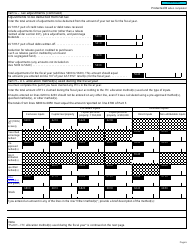 Form GST111 Financial Institution Gst/Hst Annual Information Return - Canada, Page 6