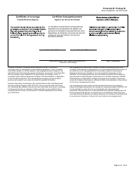 Form CPT128 Certificate of Coverage Under the Canada Pension Plan Pursuant to Article 5 of the Agreement on Social Security Between Canada and the Republic of Finland - Canada (English/French), Page 2