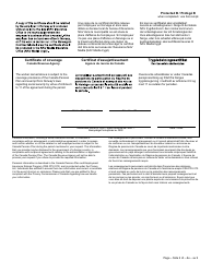 Form CPT127 Certificate of Coverage Under the Canada Pension Plan Pursuant to Articles 6 to 11 of the Agreement on Social Security Between Canada and the Kingdom of Norway - Canada (English/French), Page 2