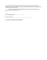 Form 171I Third Party Claim Against Person Not Already Party to the Action - Canada, Page 2