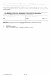 Form GAC-AMC2655 E Training Agreement - Trainee or Member of a Technical Mission - Canada, Page 3