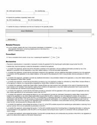 Form DFATD-MAECD1695E Application Form for Import Quota Shares of Specialty Creams Trq - Canada (English/French), Page 2